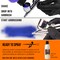 U.S. Art Supply Neon Orange Acrylic Special Effects Airbrush Paint - 8oz Ready to Spray Air Brush Paint for Nails, Models, Fabric - Water-Based Air Brush Painting